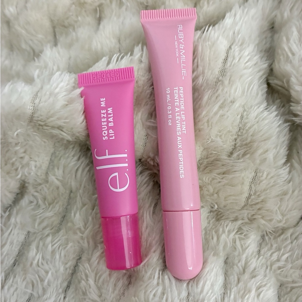 Lip Balm & Peptide Lip Tint Duo
